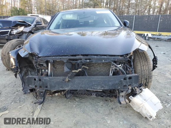 2016 Infiniti Q50 2.0t Premium with VIN JN1CV7AR3GM253517, listed as a Copart auction lot 49679935 with 100,160 mi miles and Salvage Title. Bid and sale history available at carsss.com. Image 5.