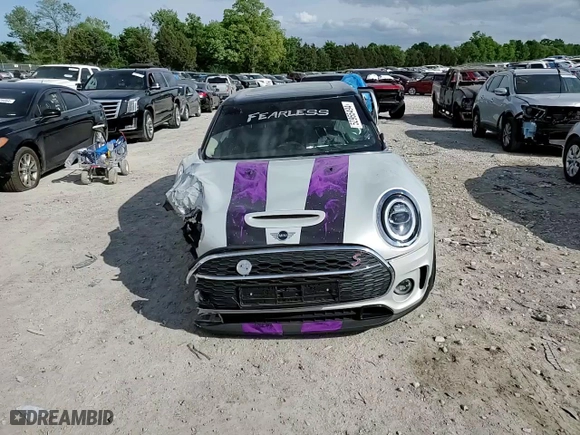 2020 MINI Clubman Cooper S with VIN WMWXJ1C04L2M14479, listed as a Copart auction lot 52965494 with 0 mi miles and Salvage Title. Bid and sale history available at carsss.com. Image 10.