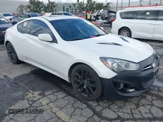 2013 Hyundai Genesis Coupe R-Spec with VIN KMHHT6KD6DU104354, listed as a IAAI auction lot 41583865 with 134,104 mi miles and . Bid and sale history available at DreamBid. Image 1.