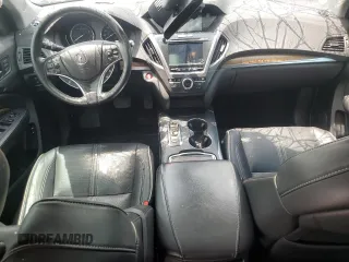 2017 Acura MDX Advance with VIN 5FRYD3H8XHB001445, listed as a Copart auction lot 60492425 with 139,450 mi miles and Salvage title. Bid and sale history available at DreamBid. Image 8.