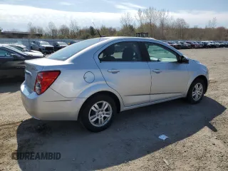 2013 Chevrolet Sonic LT with VIN 1G1JC5SG8D4160038, listed as a Copart auction lot 54182665 with 95,679 mi miles and Clean Title. Bid and sale history available at DreamBid. Image 3.
