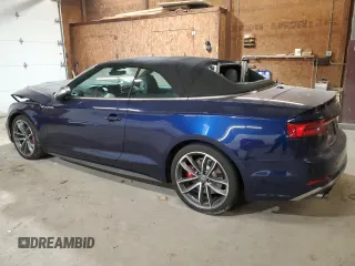 2018 Audi S5 Prestige z VIN WAU24GF58JN005912, wystawiony jako Copart lot #78801814 z przebiegiem Nie podano mil oraz Szkoda całkowita • Salvage title. Historia ofert i sprzedaży dostępna na DreamBid. Obrazek 2.