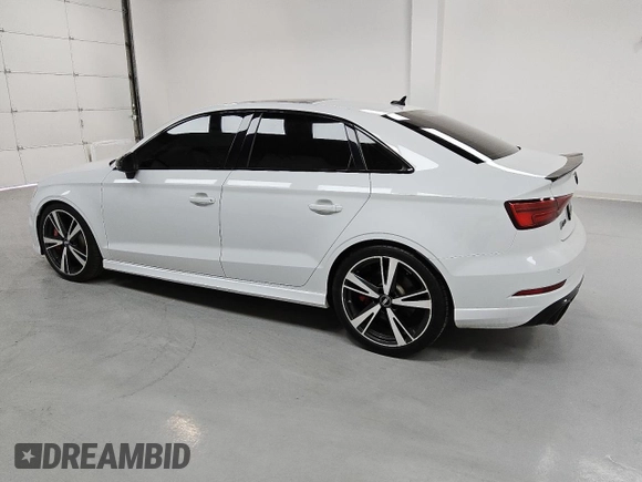 2019 Audi RS 3 with VIN WUABWGFF8KA905081, listed as a Copart auction lot 54592515 with 74,616 mi miles and Salvage title. Bid and sale history available at DreamBid. Image 2.