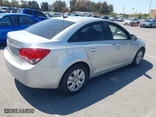 2014 Chevrolet Cruze LS with VIN 1G1PA5SGXE7359883, listed as a IAAI auction lot 41987659 with 141,485 mi miles. Bid and sale history available at carsss.com. Image 4.