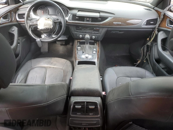 2016 Audi A6 Premium Plus with VIN WAUFGAFC8GN015918, listed as a Copart auction lot 54068555 with Not Provided miles and Clean Title. Bid and sale history available at DreamBid. Image 8.