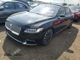 2020 Lincoln Continental Black Label with VIN 1LN6L9BC0L5607919, listed as a Copart auction lot 67536464 with 60,318 mi miles and Salvage Title. Bid and sale history available at carsss.com. Image 1.