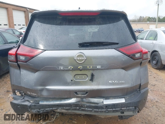 2023 Nissan Rogue SV with VIN JN8BT3BBXPW359822, listed as a IAAI auction lot 41855353 with 10,331 mi miles. Bid and sale history available at carsss.com. Image 16.
