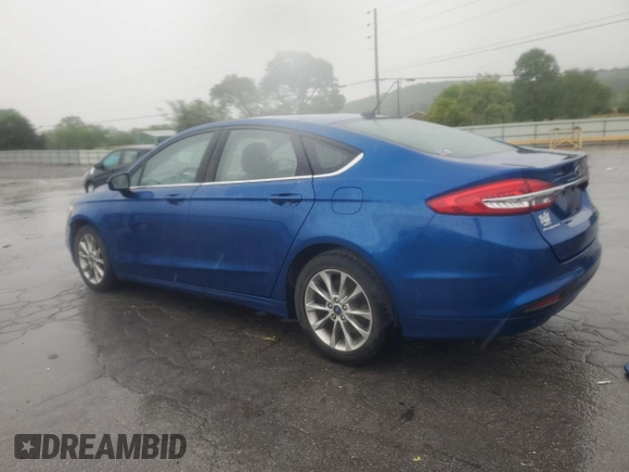 2017 Ford Fusion SE with VIN 3FA6P0H72HR341506, listed as a Copart auction lot 53619855 with 66,866 mi miles and Salvage Title. Bid and sale history available at carsss.com. Image 2.