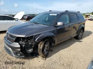 2016 Dodge Journey Crossroad Plus with VIN 3C4PDCGB1GT187144, listed as a Copart auction lot 52906205 with 220,699 mi miles and Salvage title. Bid and sale history available at DreamBid. Image 1.