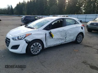 2017 Hyundai Elantra GT with VIN KMHD35LH6HU383725, listed as a Copart auction lot 79717114 with 26,914 mi miles and Salvage Title. Bid and sale history available at carsss.com. Image 1.