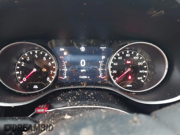 2019 Jeep Compass Limited with VIN 3C4NJCCB8KT793507, listed as a IAAI auction lot 41610732 with 114,794 mi miles. Bid and sale history available at carsss.com. Image 7.