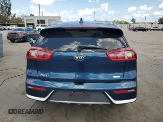 2017 Kia Niro LX with VIN KNDCB3LC2H5082018, listed as a Copart auction lot 53488755 with 122,830 mi miles and Salvage Title. Bid and sale history available at DreamBid. Image 6.