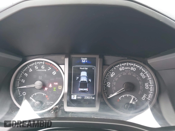 2021 Toyota Tacoma 4WD SR5 with VIN 3TMDZ5BN5MM116584, listed as a IAAI auction lot 41548175 with 23,031 mi miles. Bid and sale history available at carsss.com. Image 7.