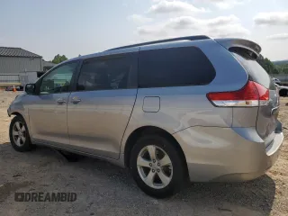 2012 Toyota Sienna LE AAS with VIN 5TDKK3DC8CS193671, listed as a Copart auction lot 63836955 with 257,868 mi miles and Salvage title. Bid and sale history available at DreamBid. Image 2.