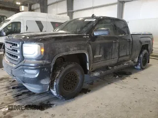 2016 GMC Sierra 1500 with VIN 1GTV2LEC1GZ391069, listed as a Copart auction lot 45984495 with 110,218 mi miles and Salvage Title. Bid and sale history available at carsss.com. Image 1.