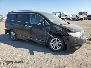 2013 Nissan Quest LE with VIN JN8AE2KP9D9071862, listed as a Copart auction lot 73657284 with 170,878 mi miles and Salvage Title. Bid and sale history available at carsss.com. Image 4.