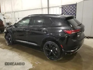 2021 Buick Envision Preferred with VIN LRBFZMR4XMD178802, listed as a Copart auction lot 41634635 with 100,839 mi miles and Salvage Title. Bid and sale history available at carsss.com. Image 2.