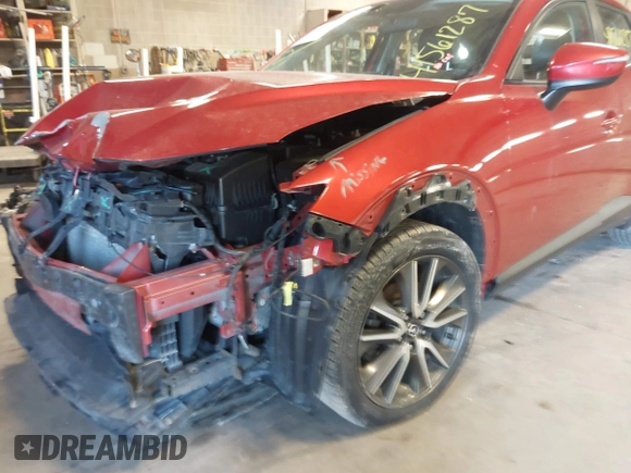 2017 Mazda CX-3 Touring with VIN JM1DKFC73H0175023, listed as a IAAI auction lot 41561287 with 110,669 mi miles. Bid and sale history available at carsss.com. Image 18.