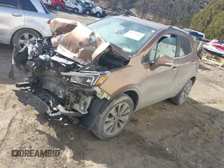 2017 Buick Encore Preferred with VIN KL4CJESB4HB124482, listed as a IAAI auction lot 41795609 with 91,139 mi miles. Bid and sale history available at carsss.com. Image 17.