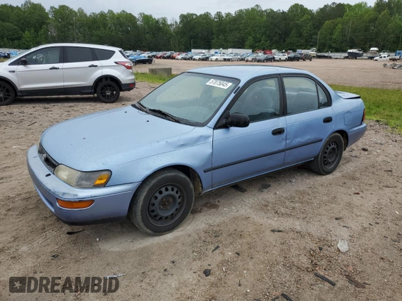 1995 Toyota Corolla DX with VIN 2T1AE09B5SC127586, listed as a Copart auction lot 57075045 with 244,969 mi miles and Salvage title. Bid and sale history available at DreamBid. Image 1.