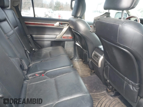 2012 Lexus GX 460 with VIN JTJBM7FX4C5049393, listed as a IAAI auction lot 41315568 with 148,010 mi miles. Bid and sale history available at carsss.com. Image 8.