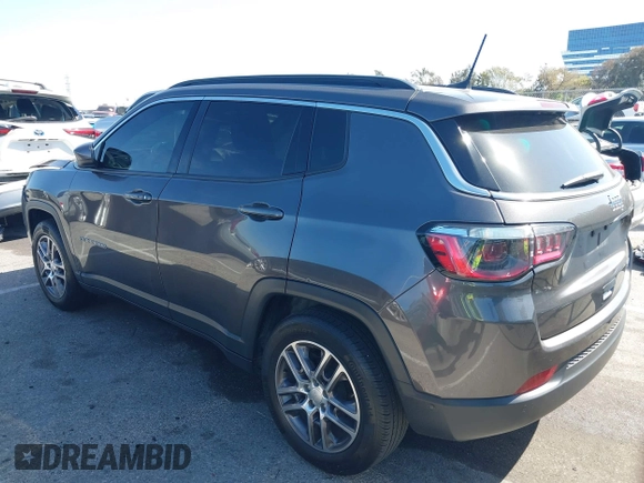 2020 Jeep Compass Latitude with VIN 3C4NJCBB9LT252792, listed as a IAAI auction lot 41714320 with 53,018 mi miles and . Bid and sale history available at DreamBid. Image 14.