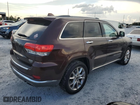 2014 Jeep Grand Cherokee Summit с VIN 1C4RJEJG4EC380074, выставлен на аукционе Copart как лот 64123175 с пробегом 237 803 миль миль и Списание • Salvage title. История ставок и продаж доступна на DreamBid. Изображение 3.