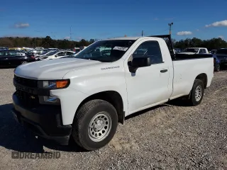 2021 Chevrolet Silverado 1500 Work Truck with VIN 3GCNWAEH7MG171743, listed as a Copart auction lot 80291414 with 46,718 mi miles and Clean Title. Bid and sale history available at carsss.com. Image 1.
