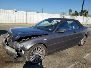 2006 BMW 3 Series 330Ci z VIN WBABW534X6PL54186, wystawiony jako Copart lot #79684824 z przebiegiem 181 780 mil mil oraz Szkoda całkowita • Salvage title. Historia ofert i sprzedaży dostępna na DreamBid. Obrazek 1.