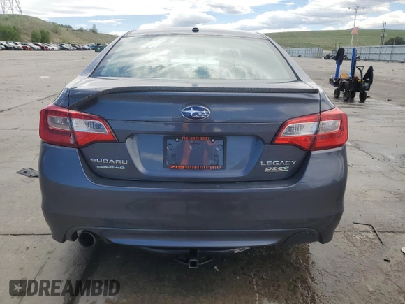 2015 Subaru Legacy Premium with VIN 4S3BNAD67F3071153, listed as a Copart auction lot 57292605 with 179,533 mi miles and Salvage title. Bid and sale history available at DreamBid. Image 6.
