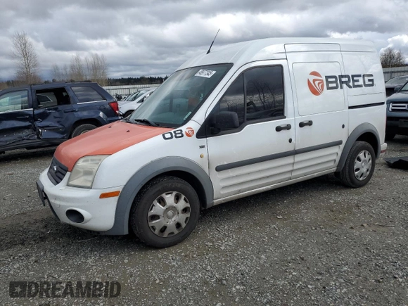 2013 Ford Transit Connect XLT with VIN NM0LS7DN0DT143439, listed as a Copart auction lot 48977345 with 285,500 mi miles and Clean title. Bid and sale history available at DreamBid. Image 1.
