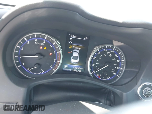 2018 Infiniti Q60 Sport with VIN JN1EV7EK5JM341188, listed as a IAAI auction lot 41990535 with 52,640 mi miles and . Bid and sale history available at DreamBid. Image 7.