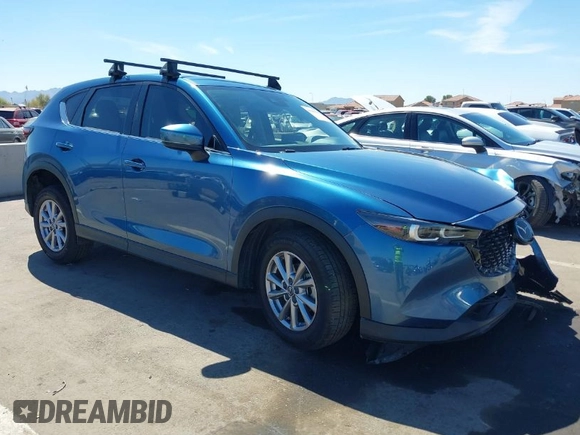 2022 Mazda CX-5 2.5 S Preferred Package with VIN JM3KFBCM8N1583959, listed as a IAAI auction lot 41880039 with 45,865 mi miles. Bid and sale history available at carsss.com. Image 1.