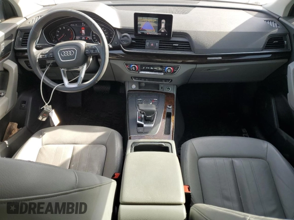 2019 Audi Q5 Premium with VIN WA1ANAFY5K2027737, listed as a Copart auction lot 49252385 with 96,692 mi miles and Salvage Title. Bid and sale history available at carsss.com. Image 8.