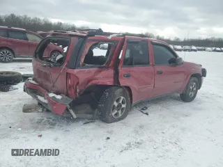 2003 Chevrolet TrailBlazer LTZ with VIN 1GNDT13S332340660, listed as a Copart auction lot 87721475 with Not Provided miles and Salvage Title. Bid and sale history available at DreamBid. Image 3.