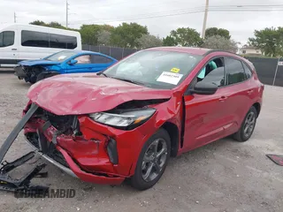 2024 Ford Escape ST-Line with VIN 1FMCU0MNXRUA65592, listed as a IAAI auction lot 41602309 with 11,897 mi miles and . Bid and sale history available at DreamBid. Image 17.