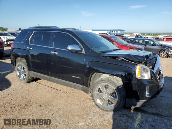 2015 GMC Terrain SLT with VIN 2GKFLYE32F6130384, listed as a Copart auction lot 61618115 with 101,152 mi miles and Salvage title. Bid and sale history available at DreamBid. Image 4.