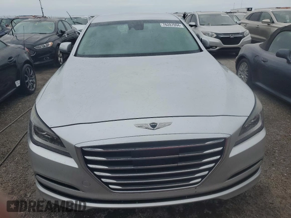 2017 Genesis G80 3.8L with VIN KMHGN4JE2HU167123, listed as a Copart auction lot 76287094 with Not Provided miles and Non Repairable. Bid and sale history available at carsss.com. Image 5.
