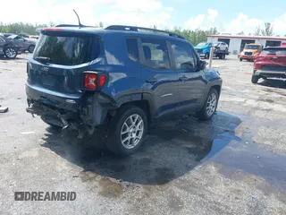2020 Jeep Renegade Latitude with VIN ZACNJABB6LPL85468, listed as a IAAI auction lot 42515585 with 129,240 mi miles and . Bid and sale history available at DreamBid. Image 4.