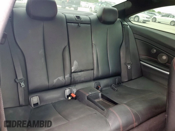 2016 BMW 4 Series 435i with VIN WBA3R1C56GK529285, listed as a Copart auction lot 55861365 with 74,441 mi miles and Salvage title. Bid and sale history available at DreamBid. Image 10.