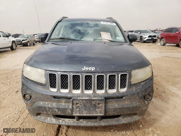 2014 Jeep Compass Sport with VIN 1C4NJCBA6ED573849, listed as a Copart auction lot 47001505 with 259,846 mi miles and Salvage Title. Bid and sale history available at carsss.com. Image 5.
