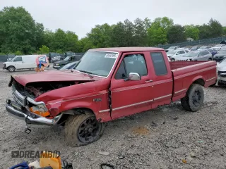 1995 Ford F-150 z VIN 1FTEX14N2SKA07195, wystawiony jako Copart lot #58562465 z przebiegiem Nie podano mil oraz Szkoda całkowita • Salvage title. Historia ofert i sprzedaży dostępna na DreamBid. Obrazek 1.