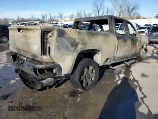 2020 Chevrolet Silverado 3500HD LTZ with VIN 1GC4YUEY2LF205126, listed as a Copart auction lot 89109035 with Not Provided miles and Non Repairable. Bid and sale history available at DreamBid. Image 3.