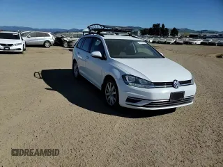 2019 Volkswagen Golf SportWagen S with VIN 3VW117AU3KM508682, listed as a Copart auction lot 48184285 with 49,271 mi miles and Salvage Title. Bid and sale history available at carsss.com. Image 10.