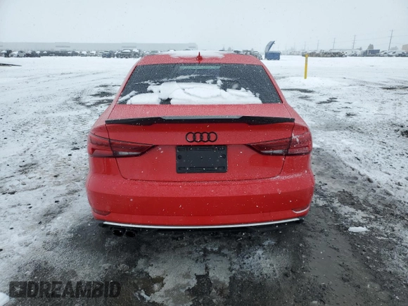 2017 Audi A3 Sedan Premium with VIN WAUAUGFF4H1036323, listed as a Copart auction lot 45706635 with 88,266 mi miles and Salvage Title. Bid and sale history available at carsss.com. Image 6.