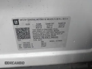 2020 GMC Terrain SLT z VIN 3GKALPEXXLL245121, wystawiony jako IAAI lot #42184014 z przebiegiem 110 011 mil mil oraz . Historia ofert i sprzedaży dostępna na DreamBid. Obrazek 9.