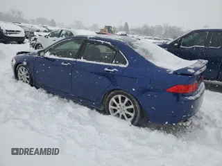 2006 Acura TSX Navi z VIN JH4CL959X6C028295, wystawiony jako Copart lot #87451494 z przebiegiem Nie podano mil oraz Szkoda całkowita • Salvage title. Historia ofert i sprzedaży dostępna na DreamBid. Obrazek 2.