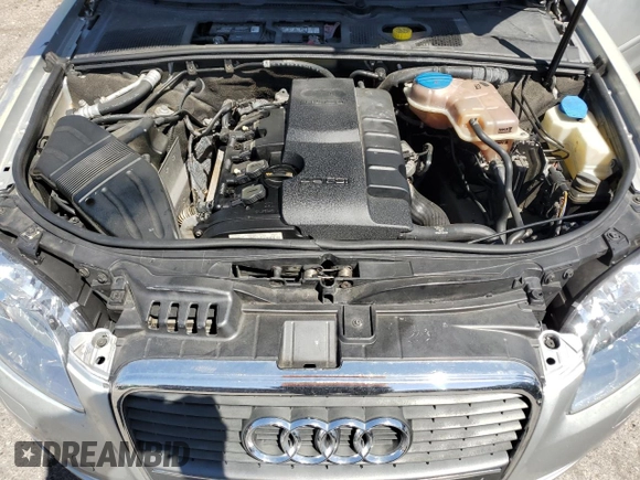 2008 Audi A4 2.0T with VIN WAUAF48H58K016812, listed as a Copart auction lot 52417745 with 84,468 mi miles and Salvage title. Bid and sale history available at DreamBid. Image 11.