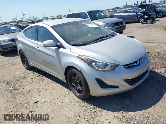 2016 Hyundai Elantra SE with VIN 5NPDH4AE2GH708811, listed as a IAAI auction lot 42773202 with 107,362 mi miles and . Bid and sale history available at DreamBid. Image 1.