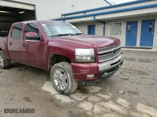 2013 Chevrolet Silverado 1500 LT with VIN 3GCPKSE75DG309328, listed as a Copart auction lot 46565565 with 0 mi miles and Salvage Title. Bid and sale history available at carsss.com. Image 10.